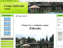 Tablet Screenshot of campzahrada.cz